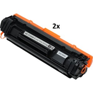 HP 44A (CF244A) musta tarvikekasetti, tuplapakkaus!