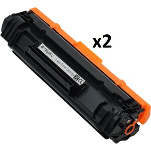 HP 44X (CF244X) musta tuplapakkaus, suuri täyttö 2x 2000 sivua!
